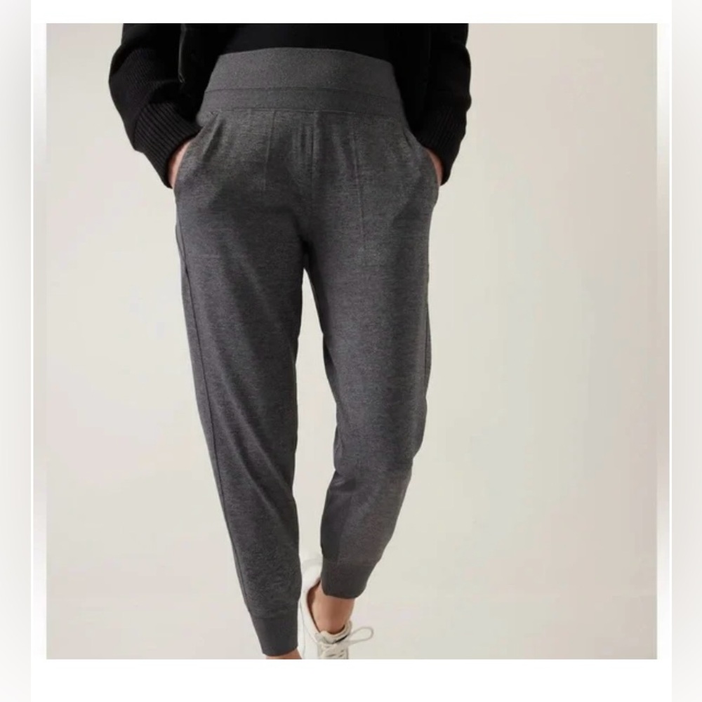 🖤 Athleta Venice Joggers – Charcoal Gray – Size Medium 🖤